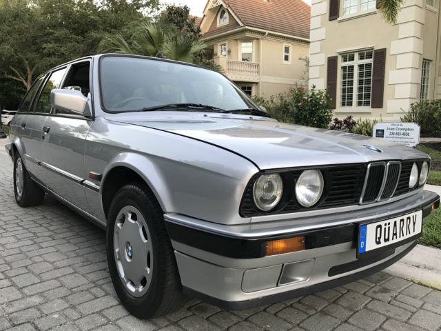 1992 BMW E30 318i WAGON TOURING EUROPEAN RHD AUTO 127K Miles SILVER RUNS GREAT 1992 BMW 3-Series Wagon