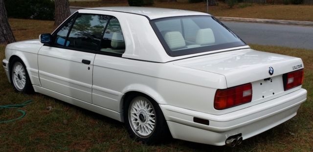 1992 BMW E30 325IC MTechII Convertible with matching Hardtop 1992 BMW 3-Series Convertible