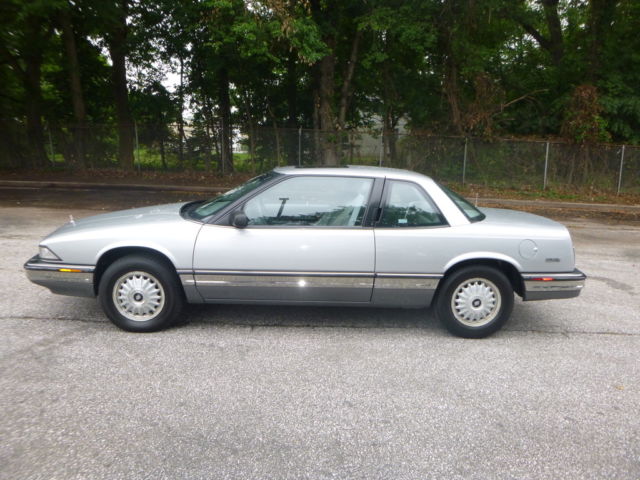 1992 Buick Regal Limited 2dr Coupe Md Inspected ONE OWNER LOW MILES NO RESERVE 1992 Buick Regal