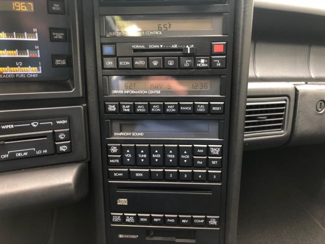 1992 Cadillac Allante Black leather - photo 6