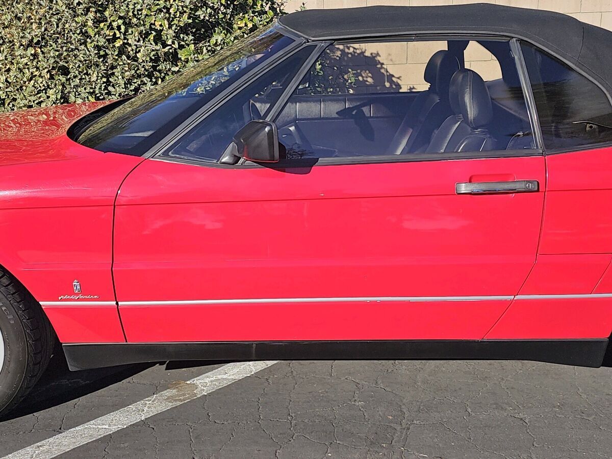1992 Cadillac Allante shale leather over black cloth top - photo 10