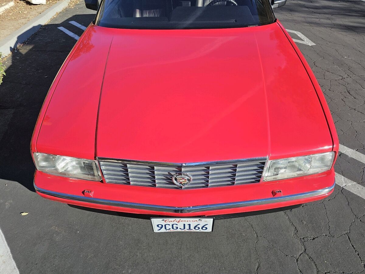 1992 Cadillac Allante shale leather over black cloth top - photo 8