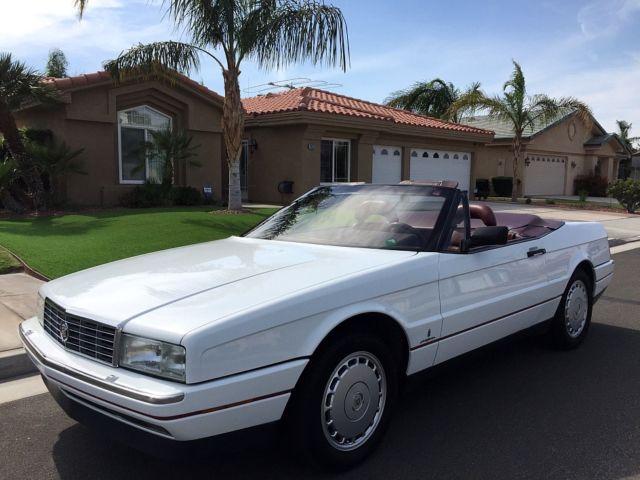 1992 Cadillac Allante ORIGINAL Documented 28,000 MILES Clean CA Title&carfax ! 1992 Cadillac Allante