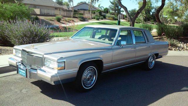 1992 Cadillac Brougham d'Elegance Fleetwood 1owner 65K AZ rust free orig. paint! 1992 Cadillac Brougham