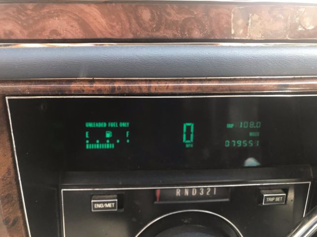 1992 Cadillac Brougham RWD 1992 Cadillac Brougham Base