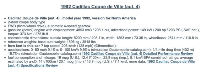 1992 Cadillac DeVille - photo 9