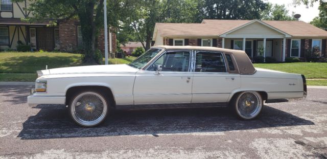 1992 Cadillac Fleetwood Brougham Vouge dayton spokes lowrider donk slab system $ 1992 Cadillac Fleetwood Brougham