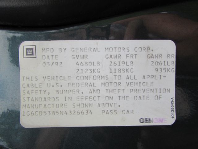 1992 Cadillac DeVille - photo 12