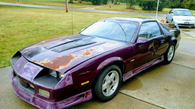 1992 Camaro Z28 Project Original Factory Purple Haze Rare Runs! 1992 Chevrolet Camaro Z28 25th Anniversary