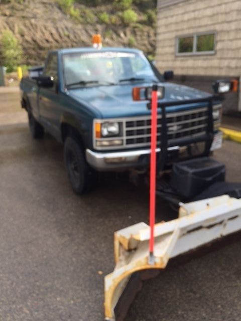 1992 chevrolet 2500hd blizzard plow truck 1992 Chevrolet Silverado 2500 cheyenne