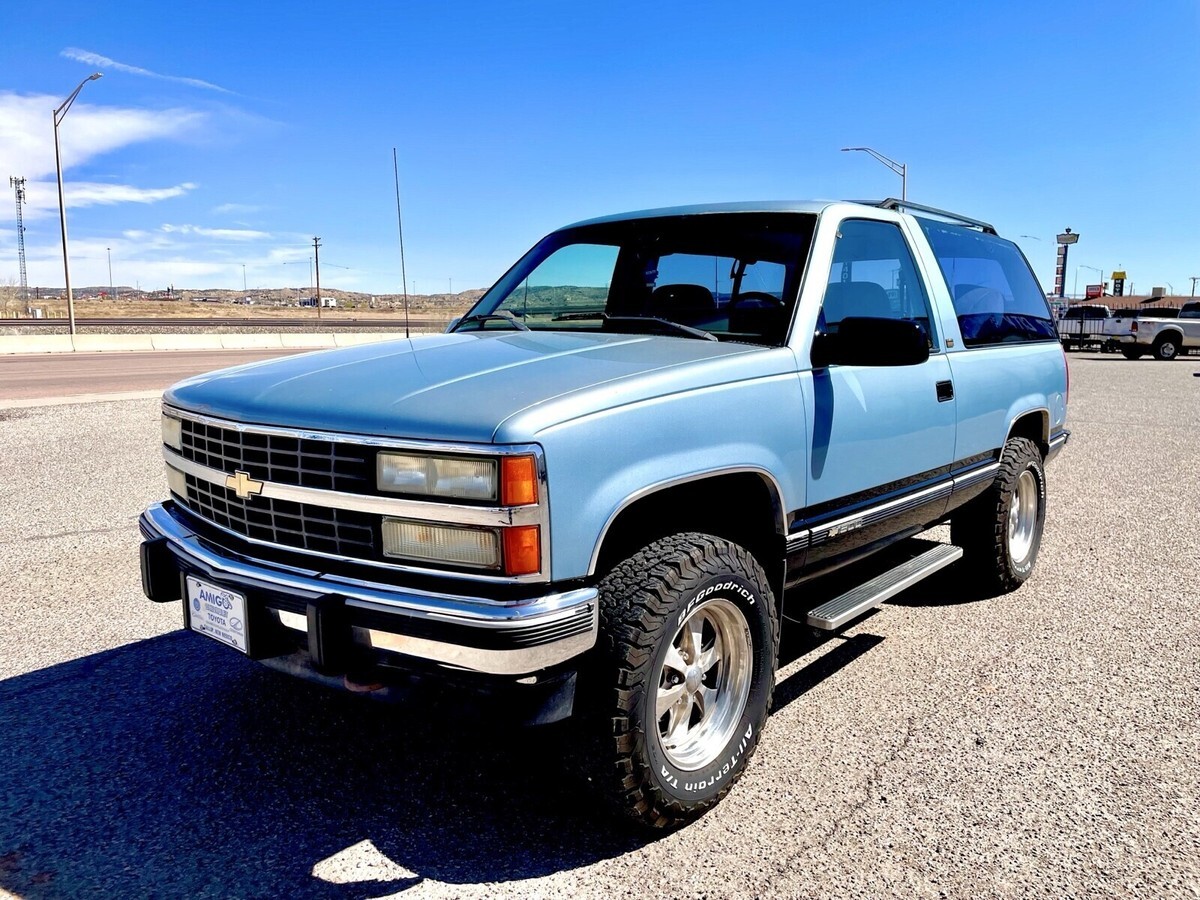 1992 Chevrolet Blazer Silverado 4x4 Original Paint Survivor - photo 5
