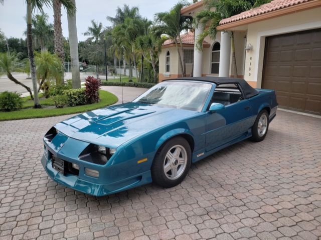 1992 Chevrolet Camaro Z28 25th Anniversary CONVERTIBLE ALL ORIGINAL LOW MILES 1992 Chevrolet Camaro Z28