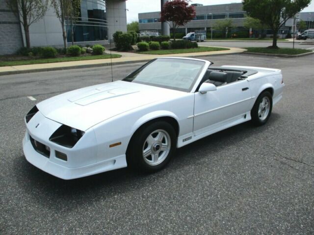 1992 Chevrolet Camaro Z28 Convertible V8 Only 58K Miles White Rare Find Must See 1992 Chevrolet Camaro Z28