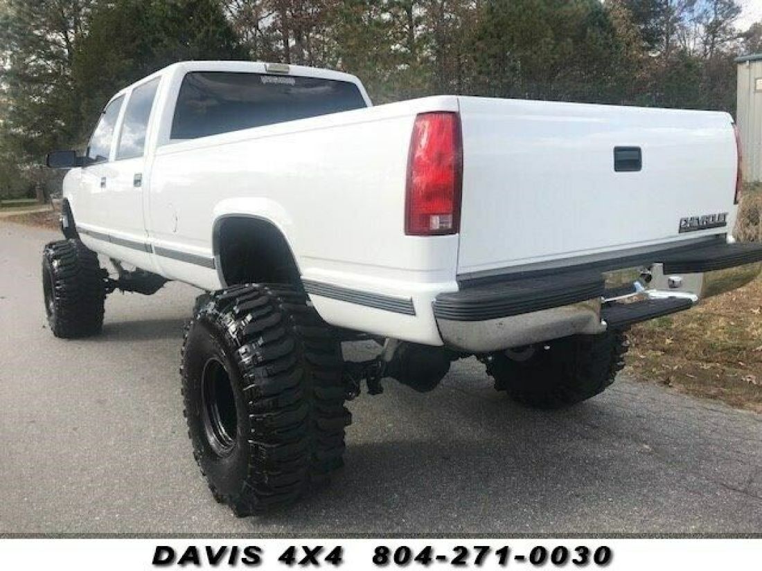 1992 Chevrolet C/K Pickup 3500 Crew Cab Long Bed Solid Axle 4x4 Big Block Lifted - photo 5