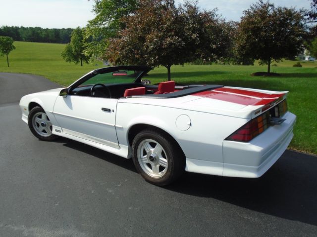 1992 Chevrolet Convertible Camaro 1992 Chevrolet Camaro RS