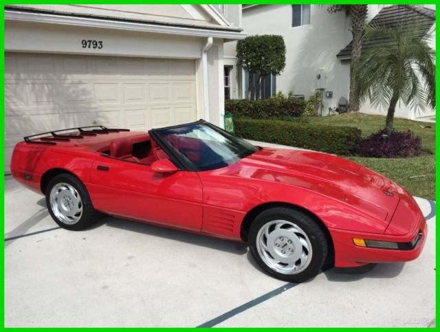 1992 Chevrolet Corvette 5.7L V8 16V Manual RWD Convertible, Bose Sound System 1992 Chevrolet Corvette