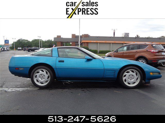1992 Chevrolet Corvette 65621 Miles Blue 2DR COUPE HATCHBACK Manual 1992 Chevrolet Corvette