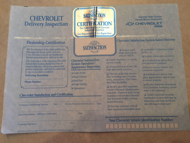 1992 Chevrolet Corvette Base Convertible 2-Door - photo 13