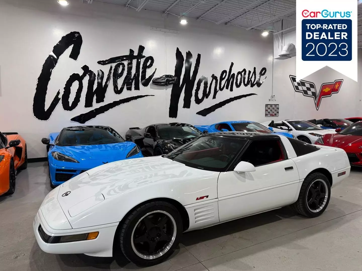 1992 Chevrolet Corvette Coupe Dual Pwr, 6-Speed, Black Collectors, Nice!