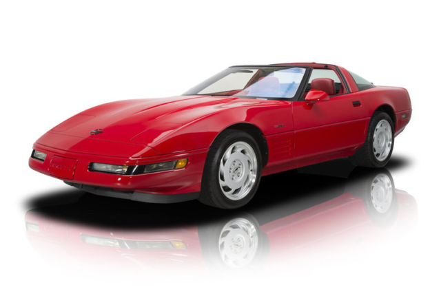 1992 Chevrolet Corvette ZR-1 1225 Miles Bright Red Coupe LT5 350 V8 6 Speed Manu 1992 Chevrolet Corvette ZR-1