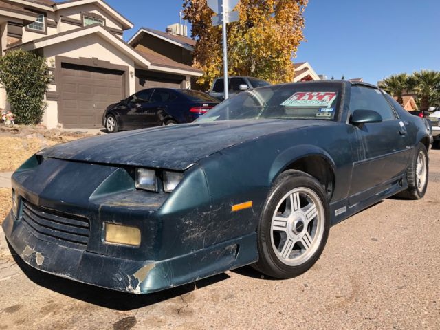 1992 CHEVY CAMARO RS 25TH ANNIVERSARY PROJECT CAR 65K NOT RUNNING REBUILT TITLE 1992 Chevrolet Camaro RS 25TH ANNIVERSARY