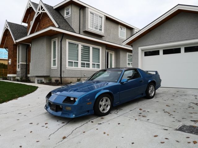 1992 Chevy Camaro Z28 25th Anniversary MANUAL iroc iroc-z 1992 Chevrolet Camaro Z28