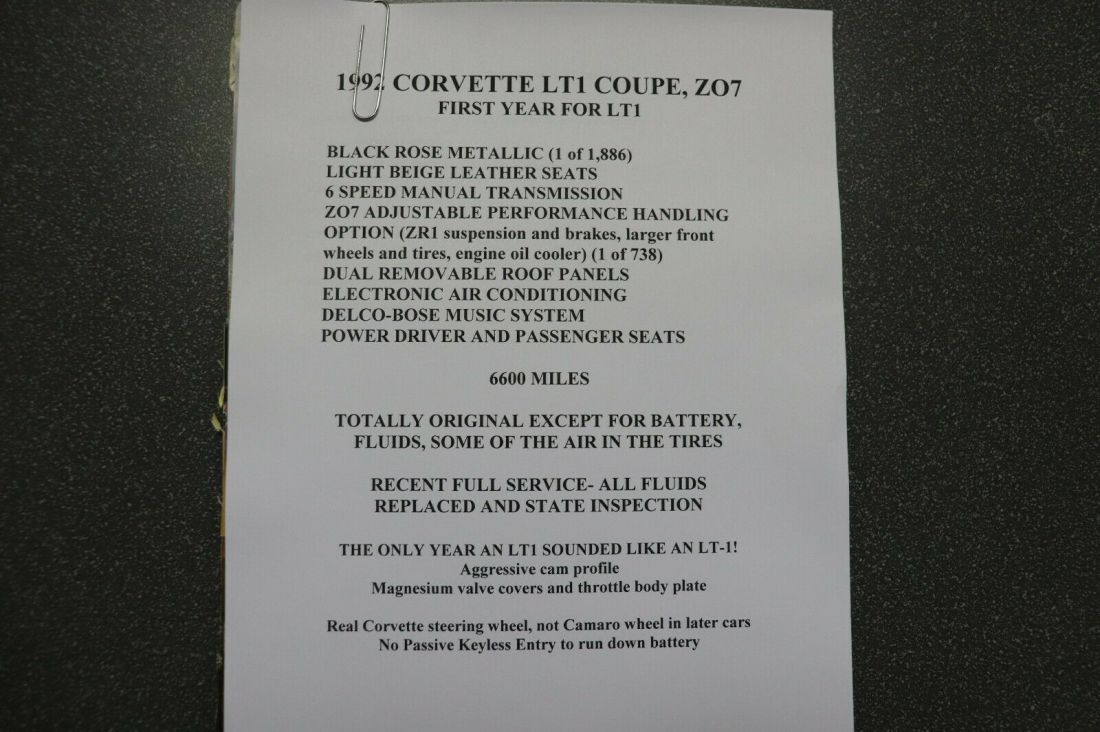 1992 Chevrolet Corvette - photo 12