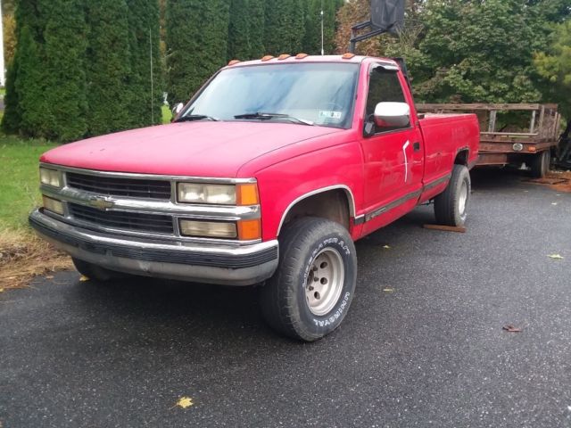 1992 Chevy K2500 nv4500 5 speed 4x4 1992 Chevrolet Other Pickups