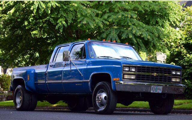 1992 Chevy K30 4door dully 4x4 454 3x3 low miles all Original 1992 Chevrolet C/K Pickup 3500 K30