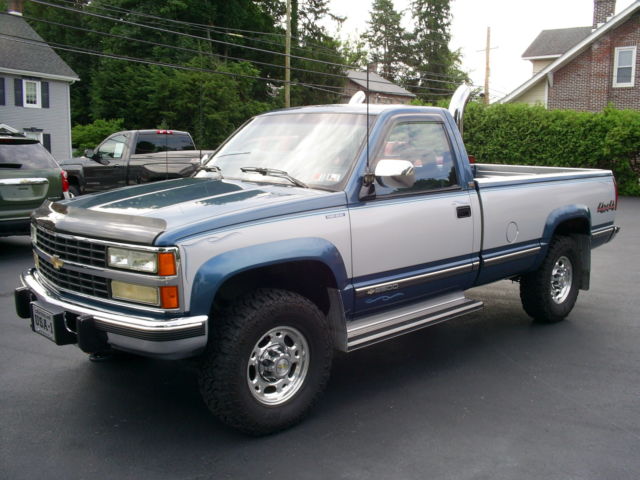1992 Chevy Silverado 2500 Regular Cab 4wd / Diesel with only 88K miles 1992 Chevrolet C/K Pickup 2500