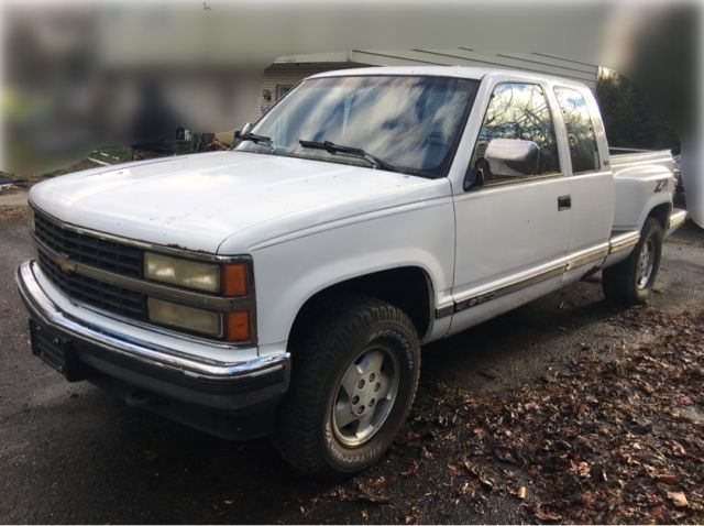 1992 Chevy Silverado Ext Cab Z71 4x4 5.7L Auto Runs Good 1992 Chevrolet Silverado 1500