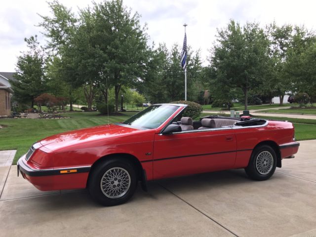 1992 Chrysler LeBaron Convertible * 41K ORIGINAL Miles! Immaculate and Pampered 1992 Chrysler LeBaron Convertible 2-Door