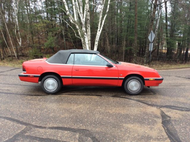 1992 Chrysler LeBaron LX Convertible 2-Door 3.0L 46,000 original miles 1992 Chrysler LeBaron