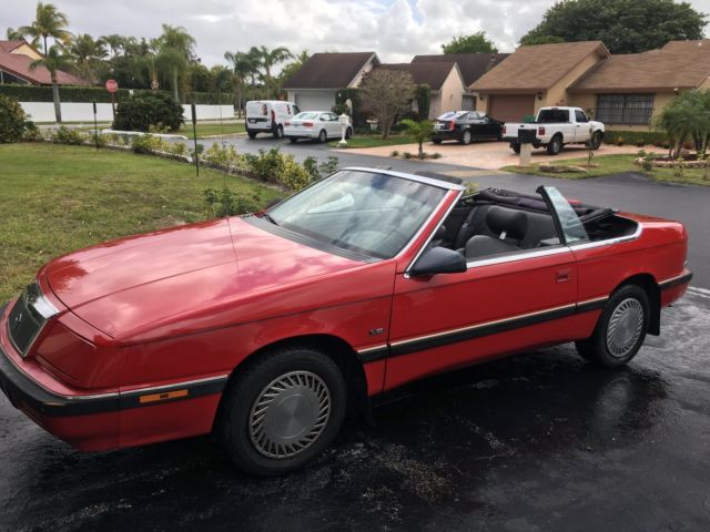 1992 Chrysler Lebaron LX Convertible, RUST FREE Florida Car, NO RESERVE 1992 Chrysler LeBaron LX