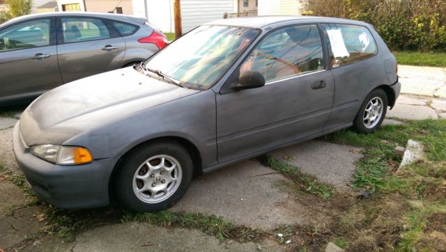 1992 civic hatch w subs & race seats - needs engine 1992 Honda Civic VX