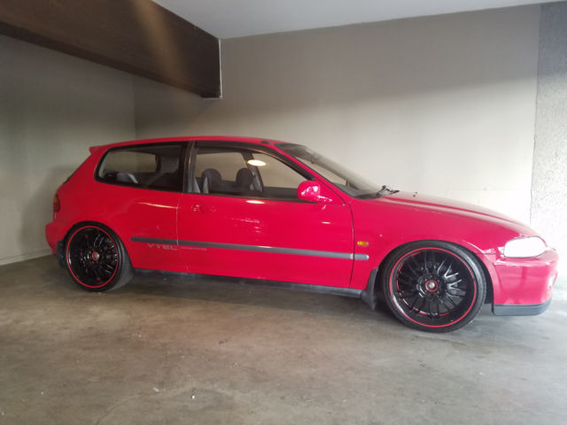 1992 CIVIC REAL EG-6 SIR II RHD JDM W/60k miles WA. REGISTERED! 1992 Honda Civic JDM