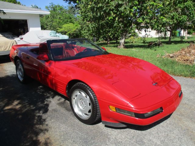 1992 corvette convert. under 13k orig miles, NO RESERVE 1992 Chevrolet Corvette