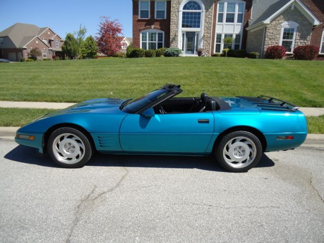 1992 Corvette Convertible 47,000 Original Miles, Factory Removeable Hard Top 1992 Chevrolet Corvette corvette