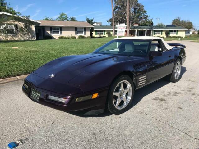 1992 Chevrolet Corvette RARE BLACK ROSE CONVERTIBLE - photo 3