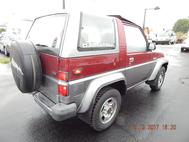 1992 Daihatsu ROCKY SX SPORT 4X4 SPORT SX - photo 12