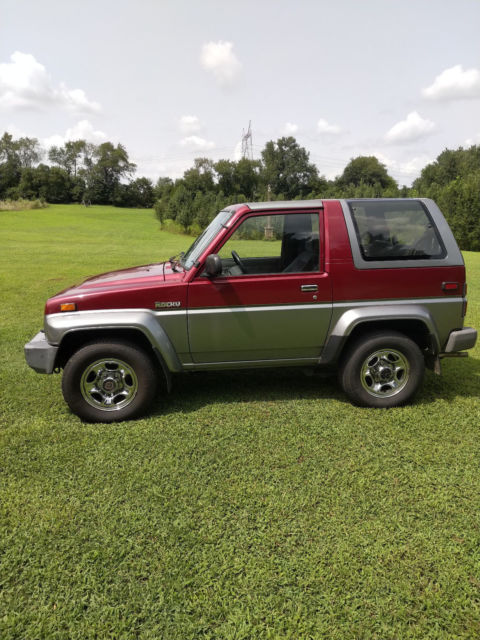1992 Daihatsu Rocky SX Plus 1992 Daihatsu Rocky SX Plus