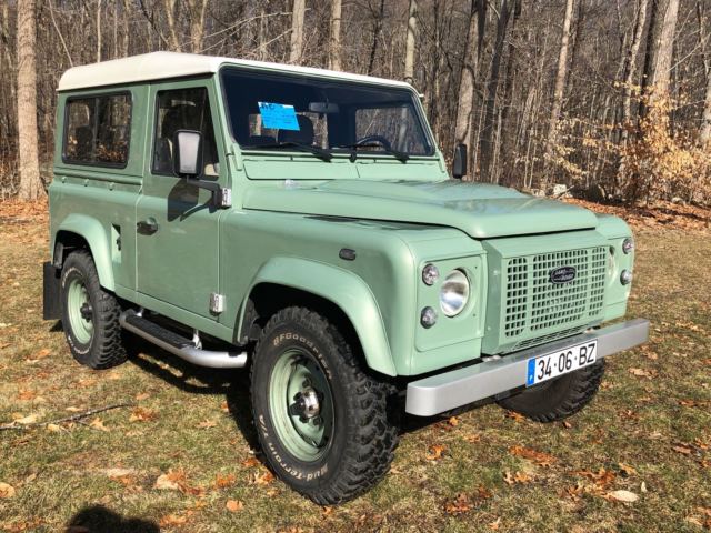 1992 DEFENDER 90 200TDi COUNTY LHD HERITAGE EDITION TOTAL REBUILD CLEAR IN CT 1992 Land Rover Defender county