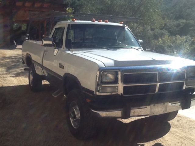 1992 dodge 4x4 cummins 5 speed 1992 Dodge Other Pickups LE