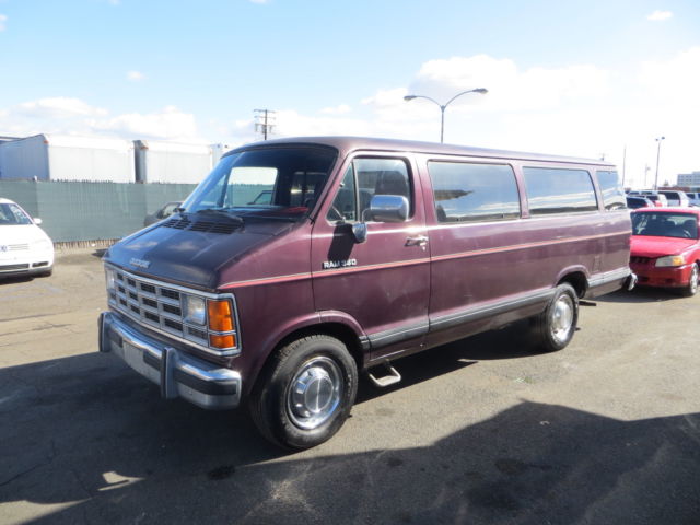 1992 Dodge B350 Base Extended Passenger Van 3-Door 5.2L NO RESERVE 1992 Dodge Other Base Extended Passenger Van 3-Door