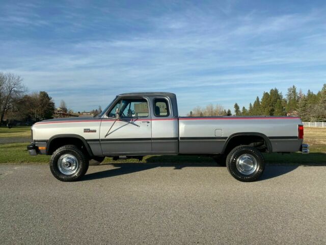 1992 Dodge Ram 2500 ONLY 74,222 ACTUAL MILES DIESEL 5 SPEED 4X4NO RUST 1992 Dodge Ram 2500