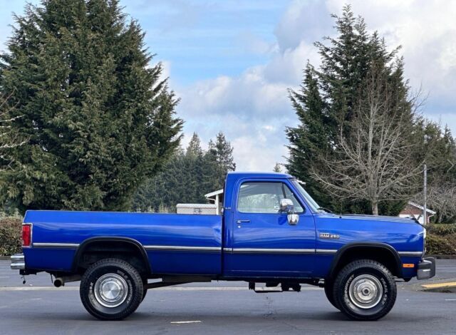 1992 Dodge D250 & W250 LE 2500 5-SPEED 5.9L 12-VALVE DIESEL - photo 8