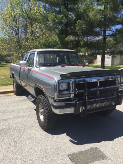 1992 Dodge W250 Cummins 4x4 1992 Dodge Ram 2500