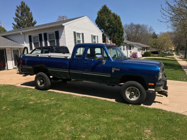 1992 Dodge W250 Cummins 5.9 1992 Dodge Ram 2500 LE