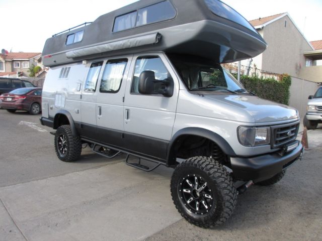 1992 E350 AIRSTREAM 190 4X4 CAMPER MOTORHOME 1992 Ford E-Series Van CLASS B MOTOR-HOME 19 FEET