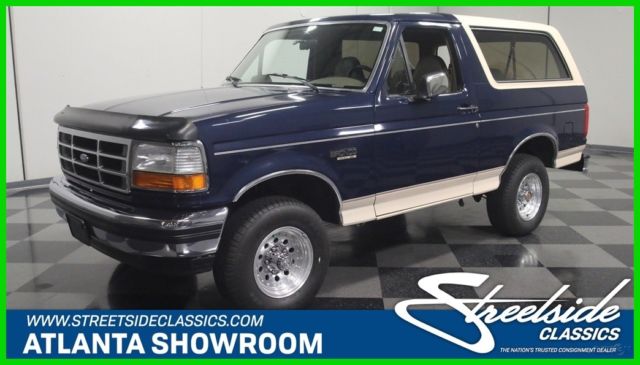 1992 Eddie Bauer 5.8L V8 16V Automatic 4WD SUV 1992 Ford Bronco Eddie Bauer